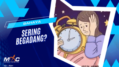 Ilustrasi bahaya begadang bagi kesehatan