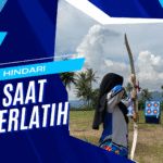 etika shooting line di area latihan untuk menjaga fokus dan keselamatan.