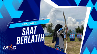 etika shooting line di area latihan untuk menjaga fokus dan keselamatan.