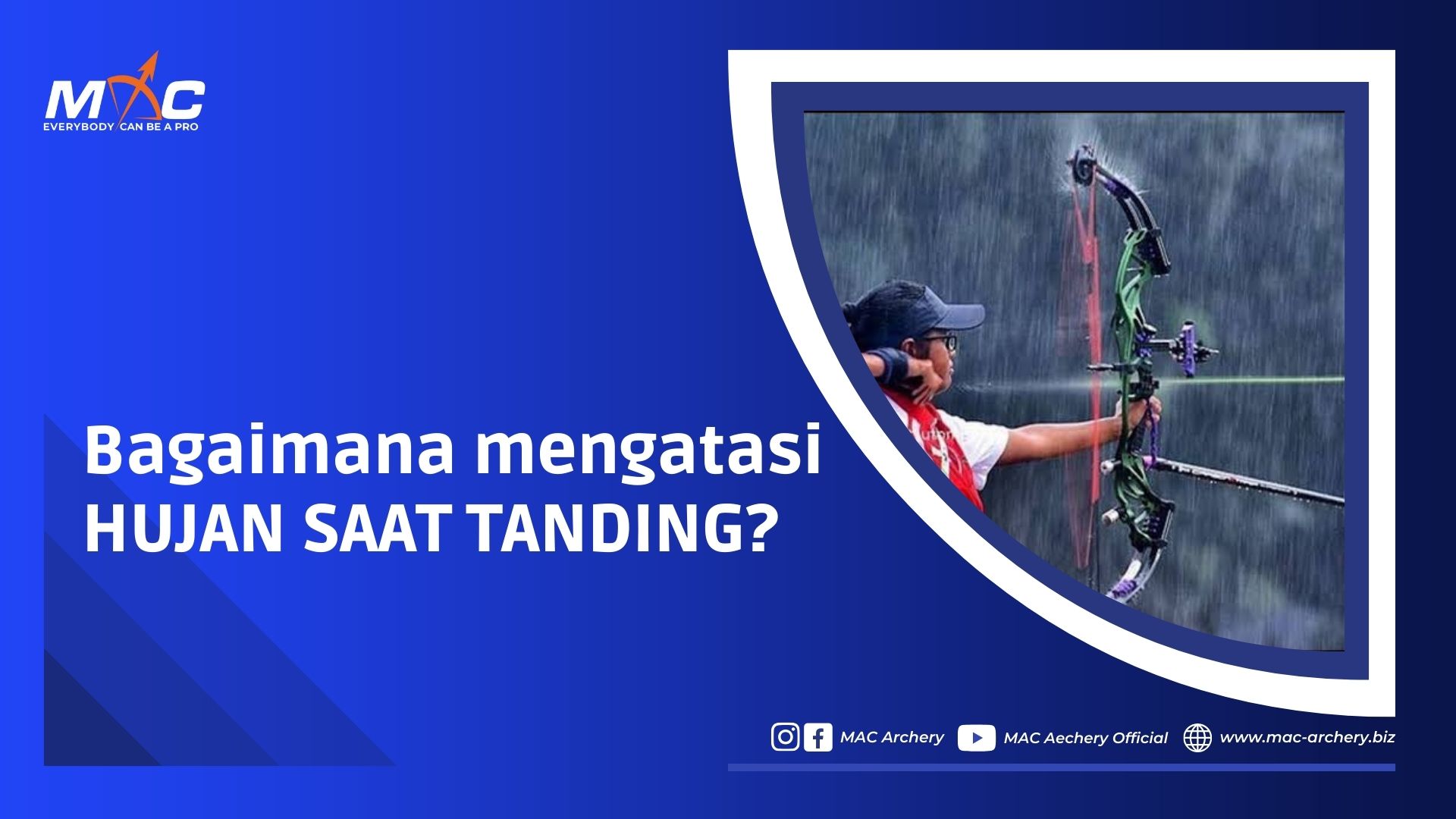pertandingan saat hujan