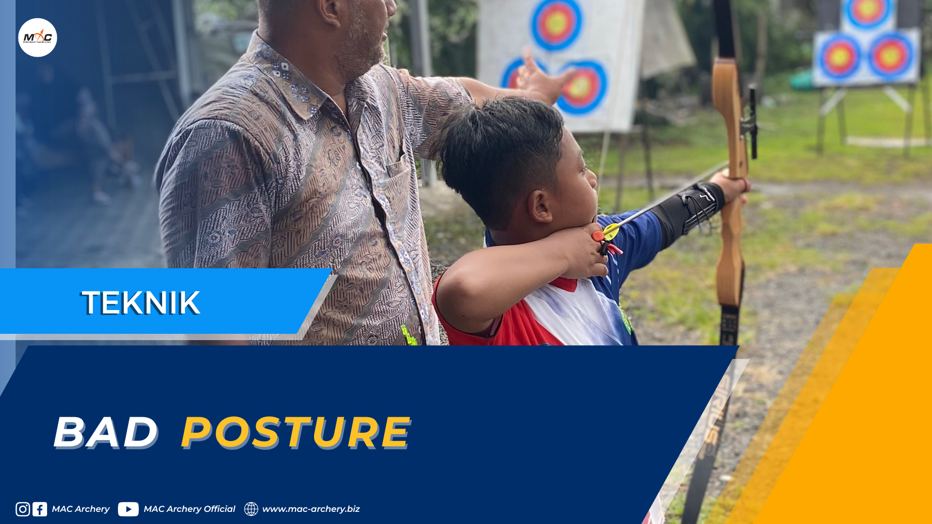 Posture Tubuh Pemanah Buruk