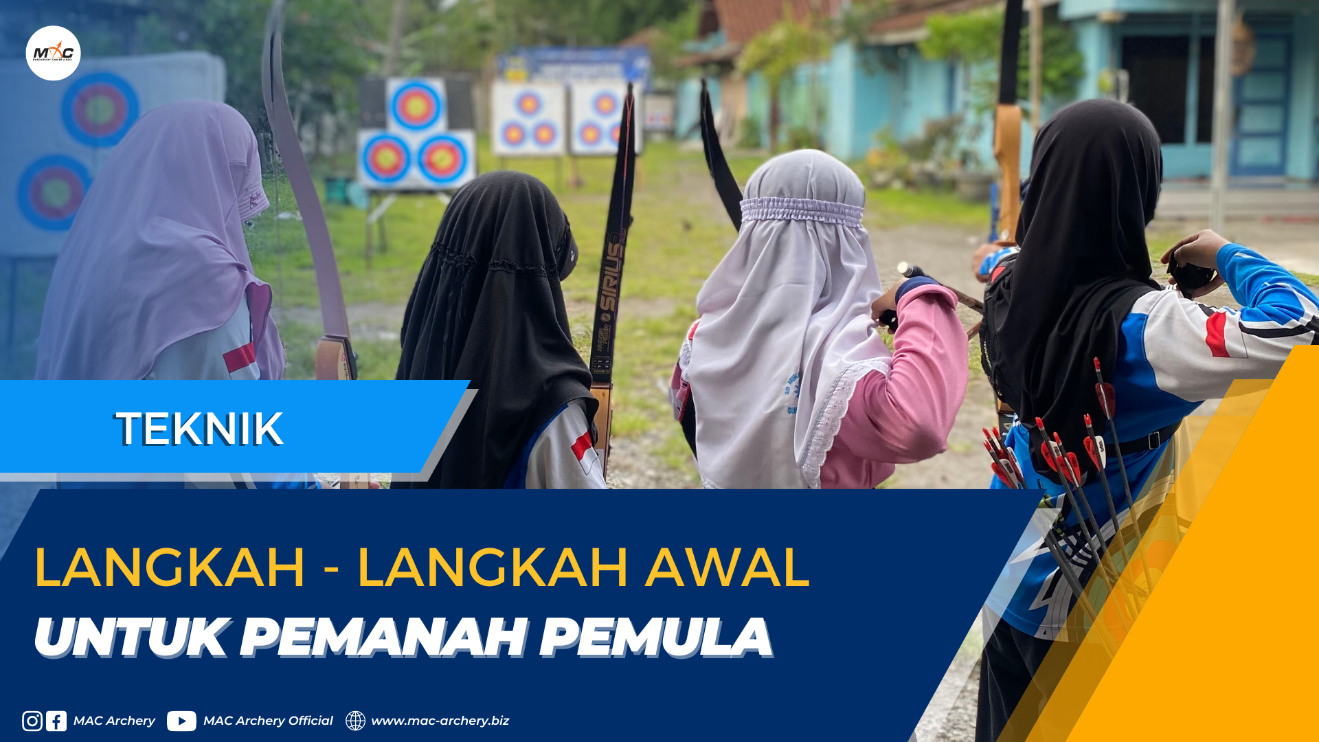 Langkah Menjadi Pemanah Pemula