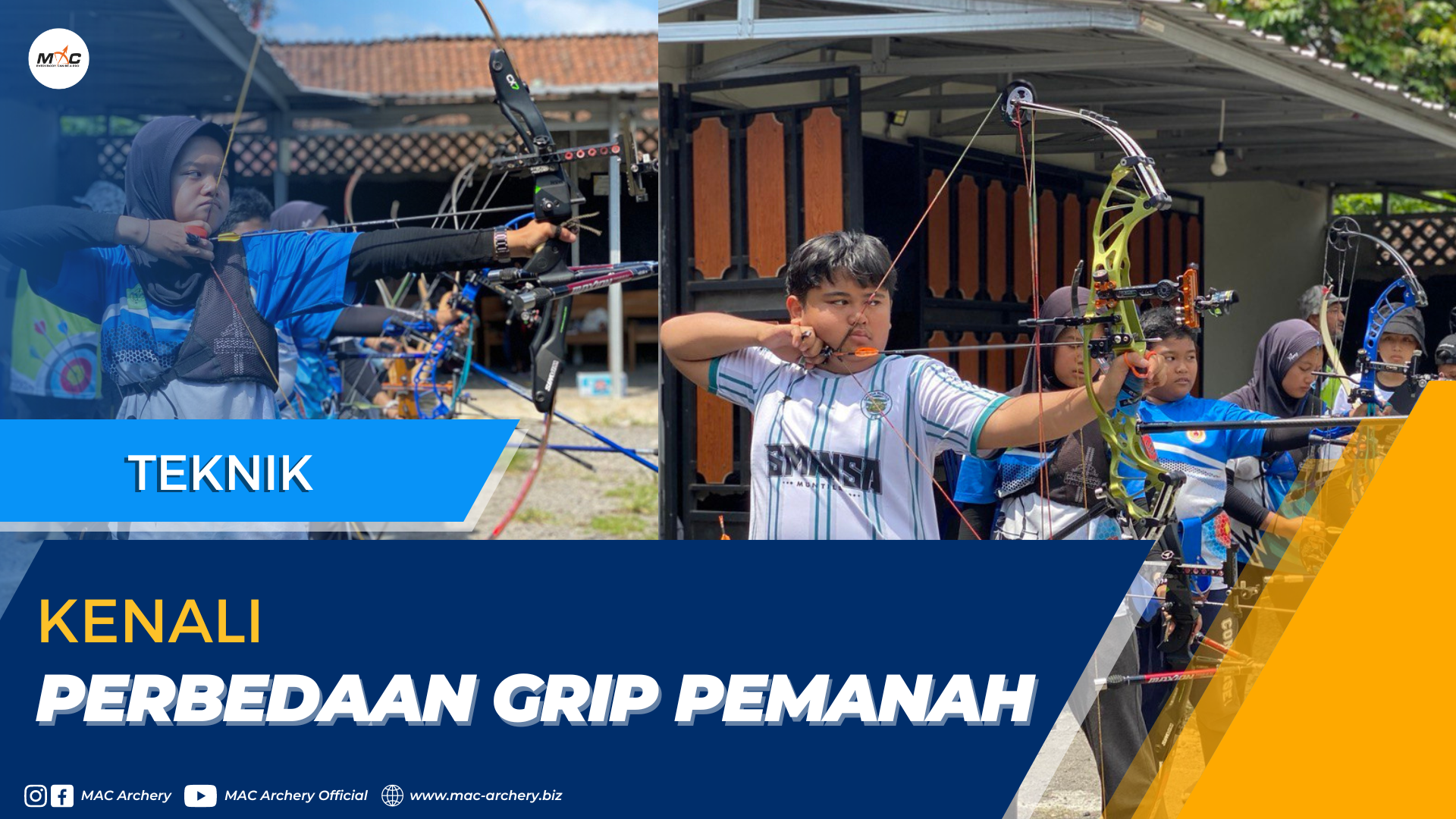 Perbedaan Grip Pemanah